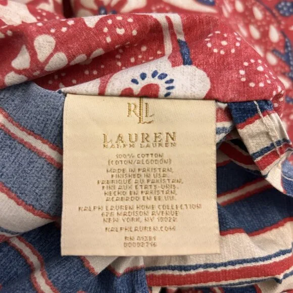 Ralph Lauren Queen 5-piece Duvet Cover set with 2 shams & 2 Queen Denim shams - Picture 2 of 11